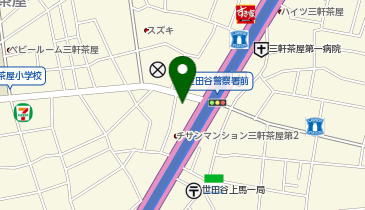 宅配ロッカーPUDO マルエツ 中里店の地図画像