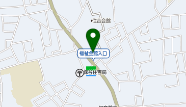 宅配ロッカーPUDO マルエツ 保谷住吉店の地図画像