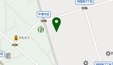 宅配ロッカーPUDO ヤマト運輸 愛川中津センターの地図画像