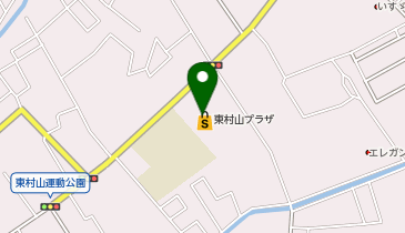 宅配ロッカーPUDO ヨークマート 東村山店の地図画像