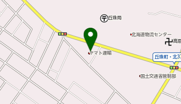 宅配ロッカーPUDO ヤマト運輸 札幌丘珠センターの地図画像