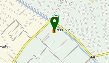 宅配ロッカーPUDO ウエルシア 草加原町店の地図画像