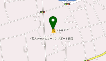 宅配ロッカーPUDO ウエルシア 白岡店の地図画像