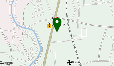 宅配ロッカーPUDO ベルク 毛呂山店の地図画像