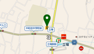 宅配ロッカーPUDO ヨークマート 立場店の地図画像