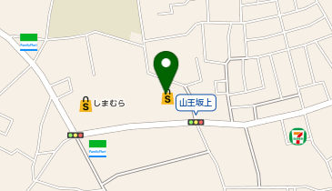宅配ロッカーPUDO いなげや 厚木三田店の地図画像