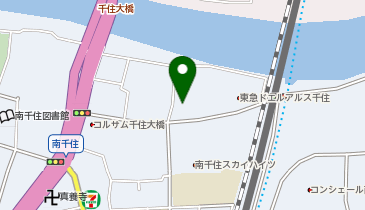 宅配ロッカーPUDO くすりの福太郎 南千住7丁目店の地図画像