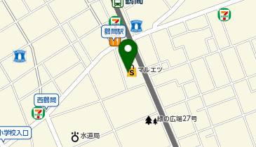 宅配ロッカーPUDO マルエツ 鶴間店の地図画像