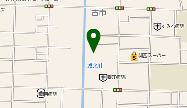 宅配ロッカーPUDO ヤマト運輸 古市センターの地図画像
