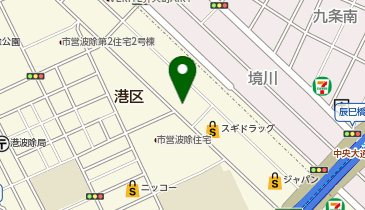 宅配ロッカーPUDO ヤマト運輸 三軒家センターの地図画像