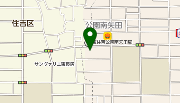 宅配ロッカーPUDO ヤマト運輸 長居センターの地図画像