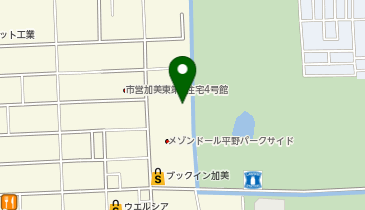 宅配ロッカーPUDO ヤマト運輸 平野宮町センターの地図画像