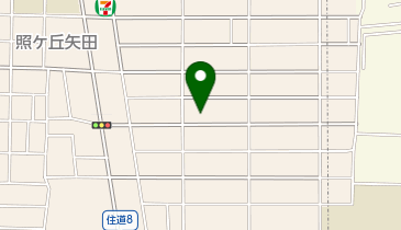 宅配ロッカーPUDO ヤマト運輸 東住吉矢田センターの地図画像