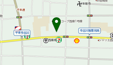 宅配ロッカーPUDO ヤマト運輸 今出川センターの地図画像