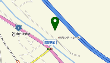宅配ロッカーPUDO ヤマト運輸 京都園部センターの地図画像