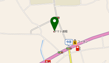 宅配ロッカーPUDO ヤマト運輸 箕面新稲センターの地図画像