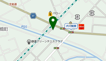 宅配ロッカーPUDO ヤマト運輸 清水江尻台センターの地図画像