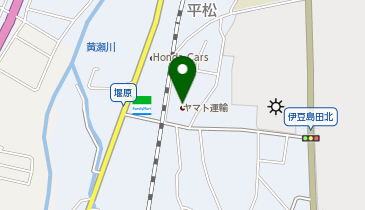 宅配ロッカーPUDO ヤマト運輸 裾野伊豆島田センターの地図画像