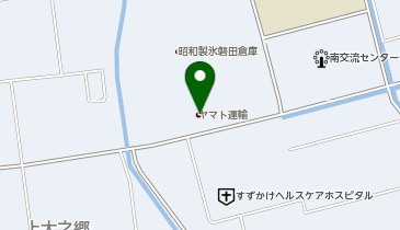 宅配ロッカーPUDO ヤマト運輸 磐田センターの地図画像