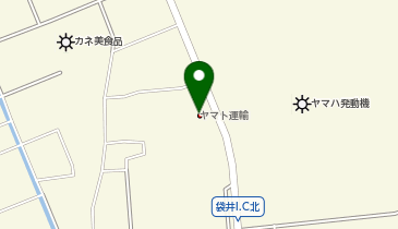 宅配ロッカーPUDO ヤマト運輸 袋井山科センターの地図画像