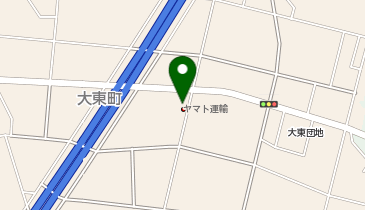 宅配ロッカーPUDO ヤマト運輸 藤枝大東センターの地図画像