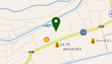 宅配ロッカーPUDO ヤマト運輸 藤枝築地センターの地図画像