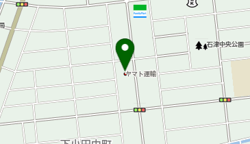 宅配ロッカーPUDO ヤマト運輸 焼津石津センターの地図画像