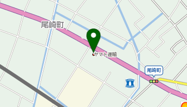宅配ロッカーPUDO ヤマト運輸 安城尾崎センターの地図画像