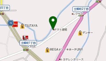 宅配ロッカーPUDO ヤマト運輸 豊田元町センターの地図画像