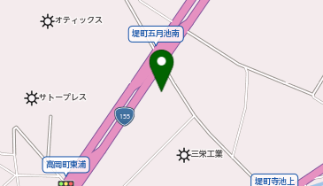 宅配ロッカーPUDO ヤマト運輸 豊田堤センターの地図画像
