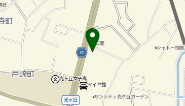 宅配ロッカーPUDO ヤマト運輸 岡崎美合センターの地図画像