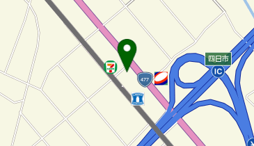 宅配ロッカーPUDO ヤマト運輸 四日市桜センターの地図画像