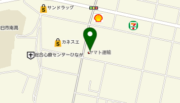宅配ロッカーPUDO ヤマト運輸 四日市日永西センターの地図画像