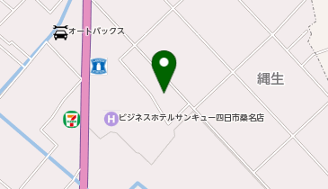 宅配ロッカーPUDO ヤマト運輸 三重川越センターの地図画像