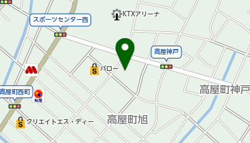 宅配ロッカーPUDO ヤマト運輸 江南飛高センターの地図画像