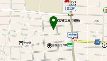 宅配ロッカーPUDO ヤマト運輸 西春センターの地図画像