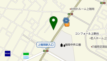 宅配ロッカーPUDO サンドラッグ 上福岡大原店の地図画像