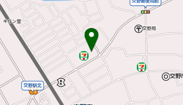 宅配ロッカーPUDO ドラッグアカカベ 交野店の地図画像