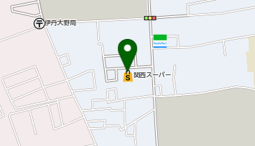 宅配ロッカーPUDO 関西スーパー 久代店の地図画像