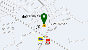 宅配ロッカーPUDO ナリタヤ 安食店の地図画像
