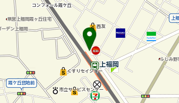 宅配ロッカーPUDO 東武ストア 上福岡店の地図画像
