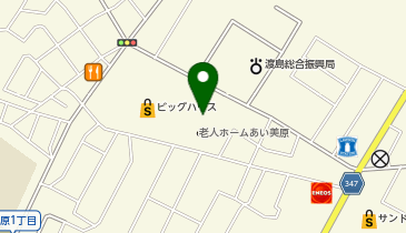 宅配ロッカーPUDO サツドラ 函館美原店の地図画像