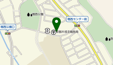 宅配ロッカーPUDO 洛西福西会館の地図画像