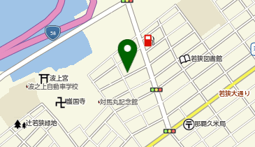 宅配ロッカーPUDO マックスバリュ 若狭店の地図画像