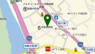 宅配ロッカーPUDO マックスバリュ 壺川店の地図画像