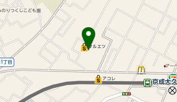 宅配ロッカーPUDO マルエツ 大久保駅前店の地図画像