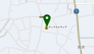 宅配ロッカーPUDO ヤックスドラッグ 野田店の地図画像