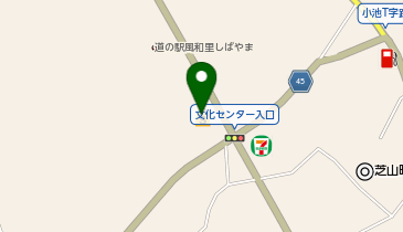 宅配ロッカーPUDO ヤックスドラッグ 芝山店の地図画像