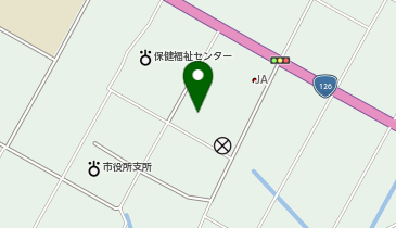 宅配ロッカーPUDO ヤックスドラッグ 飯岡店の地図画像