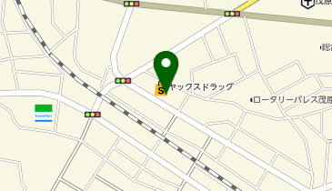 宅配ロッカーPUDO ヤックスドラッグ 茂原高師店の地図画像